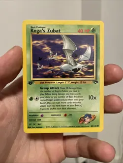 Koga's Zubat 83/132 Pokemon TCG Gym Challenge 1st Edition WOTC - NM - Image 1