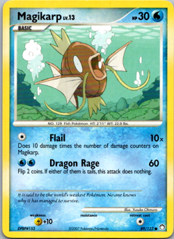 MAGIKARP 89/123 COMMON MYSTERIOUS TREASURES POKEMON LP - Image 1