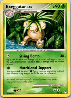 Exeggutor - 24/123 - Rare LKP Pokemon Mysterious Treasures - Image 1