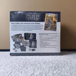 Nintendo Pokemon TCG Scarlet & Violet Paldean Fates Elite Trainer Box - 9 Packs - Image 2