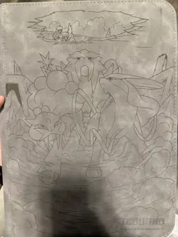 Pokemon Legendary Beast Trio Laser Engraved Binder(made To Order) - Image 1