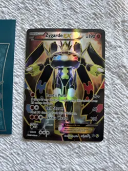 Pokemon TCG Zygarde EX 54a/124 Alternate Art Full Art XY Fates Collide NM/MINT+ - Image 3