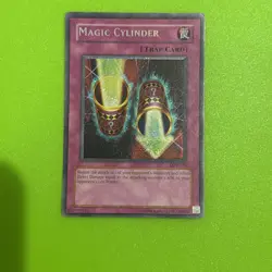 Yugioh Magical Cylinder Lon Reverse Foil Error+ Foil Shift Misprint Lp - Image 1