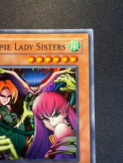 Yu-Gi-Oh 1st Edition Asian English MRD-009 Harpie Lady Sisters Super Rare - Image 5