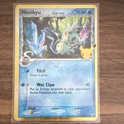 Pokemon Mimikyu SWSH136 Delta Species Promo Holo SWSH Sword & Shield 2021 - Image 1