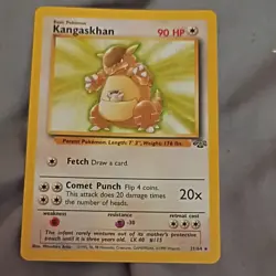 Pokemon Vintage Card Lot 12 Cards Kangaskhan Pidgeot Flygon Donphan Houndoom - Image 1