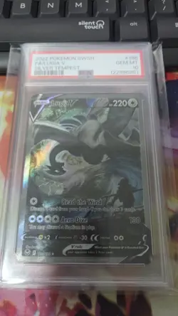 Pokemon Lugia V Silver Tempest Full Alt Art #186 PSA 10 Gem Mint - Image 4
