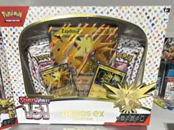Pokemon TCG Scarlet & Violet 151 Alakazam ex Zapdos ex Booster Bundle Sealed Lot - Image 4