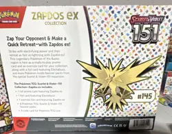 Pokemon TCG Scarlet & Violet 151 Alakazam ex Zapdos ex Booster Bundle Sealed Lot - Image 5