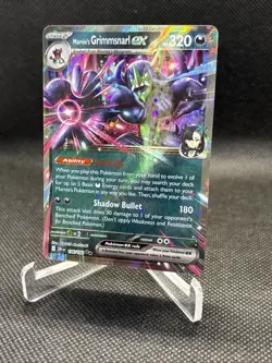 Marnie's Grimmsnarl ex DESTINED RIVALS 136/182 Double Rare Pokemon Card - Image 3