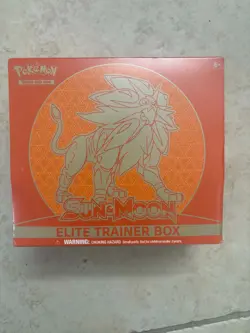 Pokemon Sun and Moon Solgaleo Elite Trainer Box ETB New Factory Sealed n7019 - Image 1