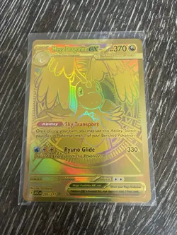 Mega Dragonite Ex 295/217 GOLD HYPER RARE POKEMON ASCENDED HEROS Read Descript - Image 1