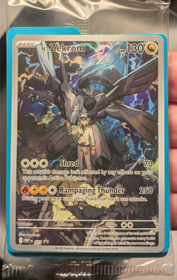 SEALED Pokemon Ascended Heroes N's Zekrom 031 ETB Promo - Image 1