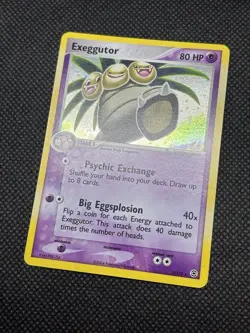 Pokemon Exeggutor 5/112 EX FireRed & LeafGreen Holo Rare 80HP - Image 2