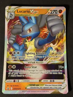 Lucario VSTAR - SWSH214 - Pokemon Oversized Jumbo - Image 1