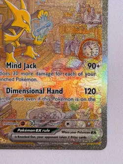 Pokemon TCG Alakazam EX #201/165 - Scarlet & Violet 151 - Holo SIR NM - Image 5