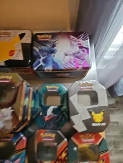 Assorted Pokemon Tins - Empty - Great Condition Lot Of 21 - Image 4