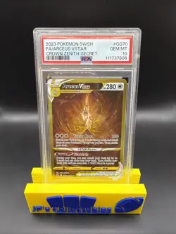 2023 POKEMON SWSH CROWN ZENITH SECRET FULL ART/ARCEUS VSTAR #GG70 PSA 10 - Image 1