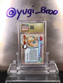 Pokemon Dragonite Topps Chrome Spectra Holo CGC Pristine 10 Gem Mint Low Pop - Image 3