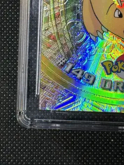 Pokemon Dragonite Topps Chrome Spectra Holo CGC Pristine 10 Gem Mint Low Pop - Image 4