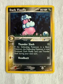 Pokemon TCG - Dark Flaaffy Regular 33/109 - 2004 Team Rocket - Image 1