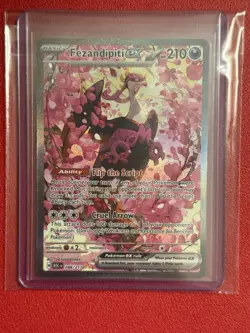 Fezandipiti EX Ascended Heroes SIR Pokemon English 288/217 NM - Image 1