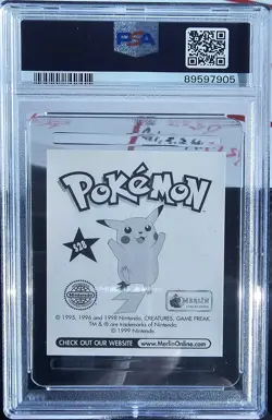 1999 Pokemon Merlin Misty Prism #S28 PSA 10 Gem Mint - Image 2