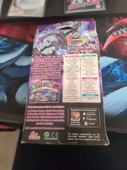 KONAMI Yu-Gi-Oh! TCG ZOMBIE HORDE Structure Deck 1st Edition SEALED - Image 3