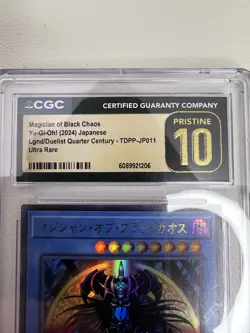 Yu-Gi-Oh! Magician of Black Chaos TDPP-JP011 - Ultra Rare - CGC 10 - Pristine - Image 5