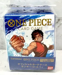 One Piece Card Game Deck Box Monkey D. Luffy Carddass Bandai - Image 1