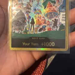 ONE PIECE TCG OP14 GOLD DON!! Card Egghead Island -The Azure Sea’s Seven English - Image 2