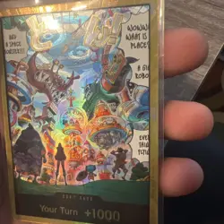 ONE PIECE TCG OP14 GOLD DON!! Card Egghead Island -The Azure Sea’s Seven English - Image 3