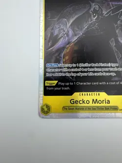 Gecko Moria SR OP14-104 One Piece The Azure Sea's Seven Foil - NM - Image 4