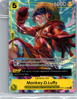 Monkey.D.Luffy (Illustration Box Vol.3) SR Sealed One Piece Promo OP07-109 NM - Image 1