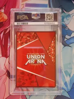 PSA 10 Union Arena SAO Asuna Gold Signature Parallel 2 Star SAO-2-042 Japanese - Image 2
