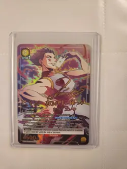 Union Arena Hunter x Hunter Hisoka Autographed SR*** - Image 3