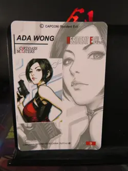 Ada Wong Resident Evil Art Card Rare Holo Laser Collectible Video Game CCG NM - Image 3