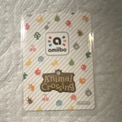 Animal Crossing Julian Amiibo Card 173 Nintendo Standard Card Stock - Image 2