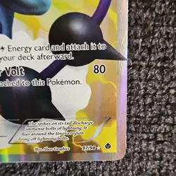 Pokemon TCG Thundurus Holo Basic 97/98 2011 110HP 80 Attack Card Stock - Image 5
