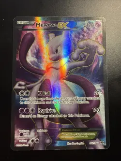Pokemon TCG Mewtwo EX 98/99 FULL ART Ultra Rare Holo Card Next Destinities - Image 1