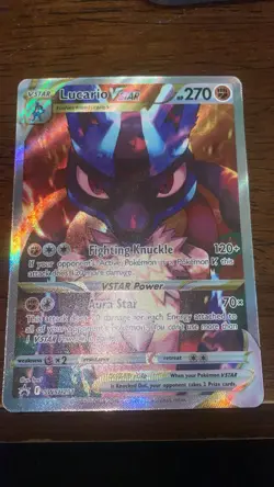Lucario VSTAR SWSH291 SWSH: Sword & Shield Promo Cards Holo - Image 1
