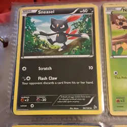 Pokemon TCG EX Card Lot, Basic, Stage 1, Sneasel, Scyther, Beedrill, Nincada - Image 3