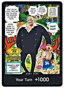 One Piece Card Game Monkey D Luffy P-043 2nd Anniversary Promo Sealed - Image 2