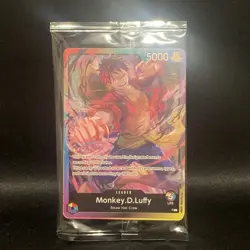 One Piece Card Game Monkey D Luffy P-043 2nd Anniversary Promo Sealed - Image 4