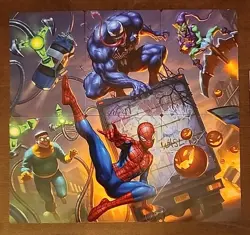 MTG Marvel Spider-Man Scene Art Series Full Complete 6 Card Set SPE Collectible - Image 1