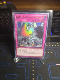 YuGiOh Card - (NM) Kaiju Capture Mission BROL-EN076 - 1st Ed Ultra Rare - Image 1
