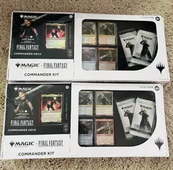 Magic The Gathering FINAL FANTASY Commander Kit - LIMIT BREAK - Costco Lot of 2 - Image 1