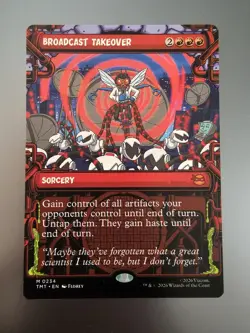 MTG: Teenage Mutant Ninja Turtles #234 Broadcast Takeover - M/NM - Image 1