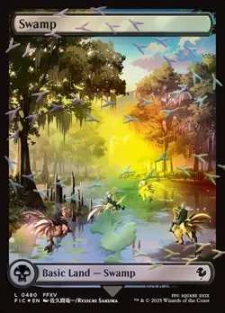 Swamp - Chocobo Track Foil FIC NM MTG - Image 1