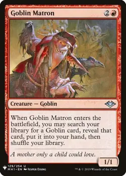 Goblin Matron The List NM MTG - Image 1